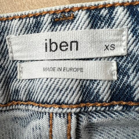 IBEN Terrence Tomboy Jean Vintage Blue XS Dongeribukse