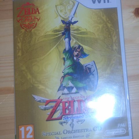 Zelda, skyward sword, Nintendo Wii selges