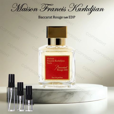MFK Baccarat Rouge 540 edp parfyme dekant / tester