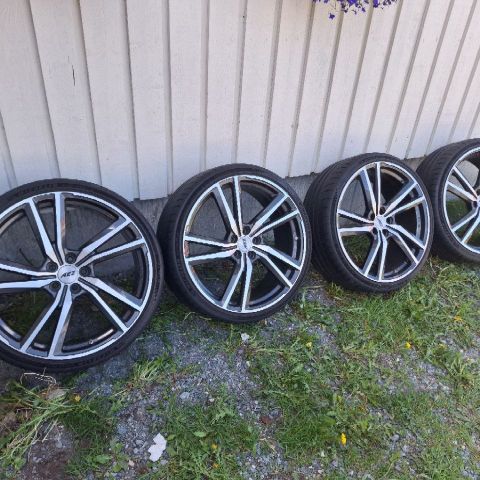 For Volvo. AEZ North dark  21" felger med sommerdekk