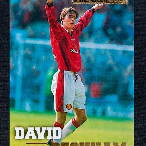 Premier League 1996-97 (Merlin Premier Gold) - David Beckham No. 092