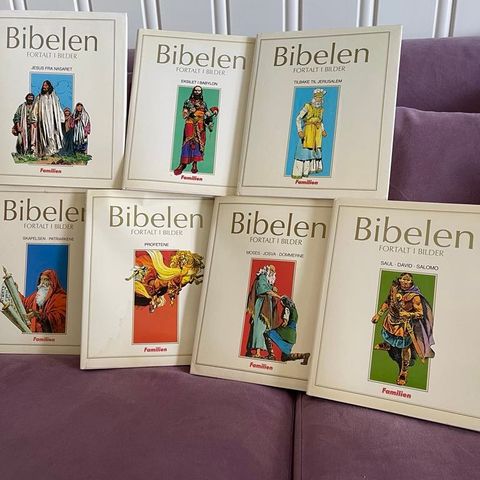 Bibelen fortalt i bilder - 7 bøker
