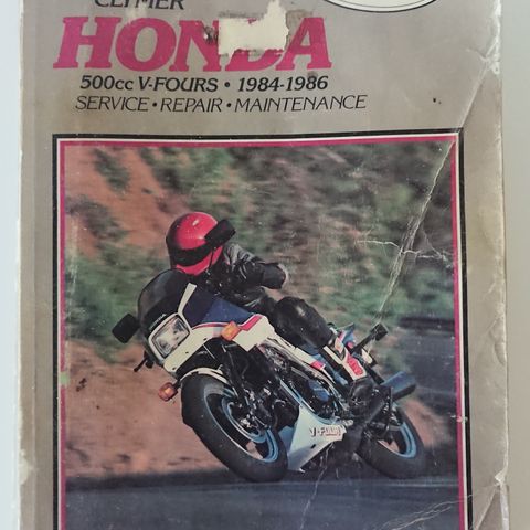 Honda 500 cc V-Fours 1984-1986 Service Manual