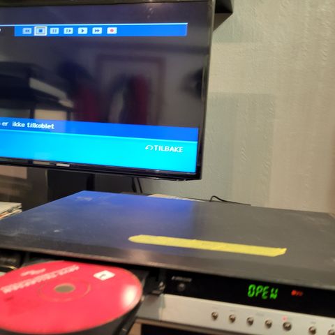 Samsung dvd spiller med recording