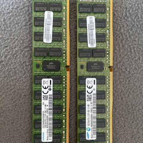 SAMSUNG M393A2G40DB0-CPB3Q 16GB (1X16GB) 2RX4 PC4-2133P Memory Module