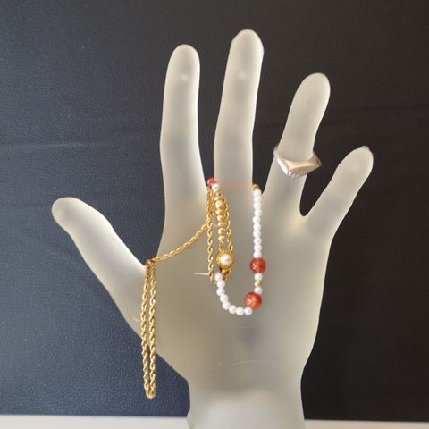 Glasshånd/ smykkehånd  -fra Italienske Vetreria Etrusca