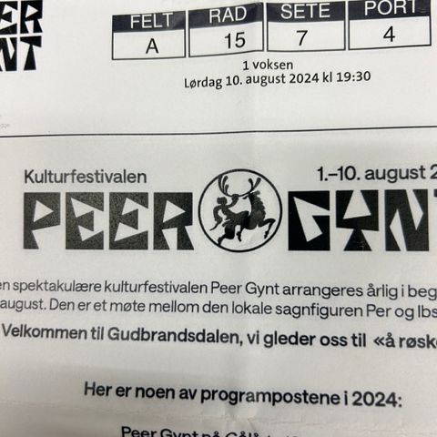 Peer Gynt Gålå