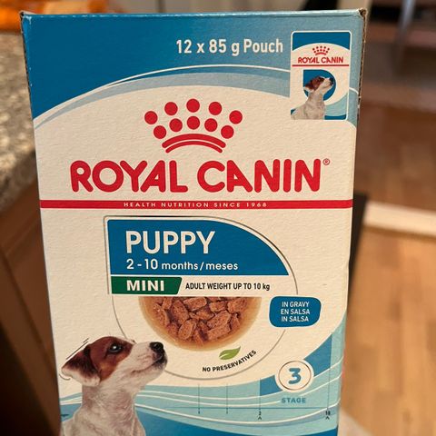 Royal canin vårfor til valp opp til 10kg