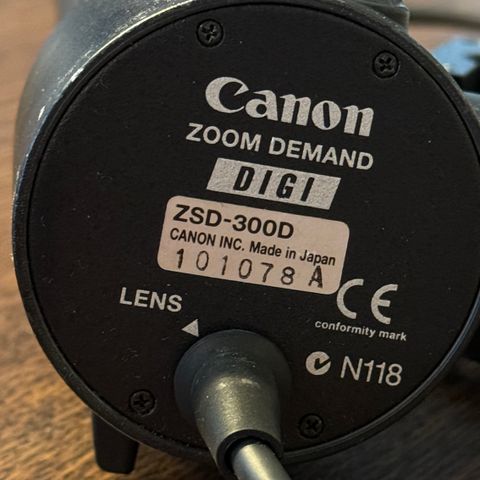 Canon ZSD-300D Digital Zoom Servo Demand