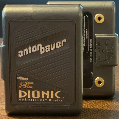 Anton Bauer Dionic HC Lithium-Ion Battery Gold Mount - 89WH