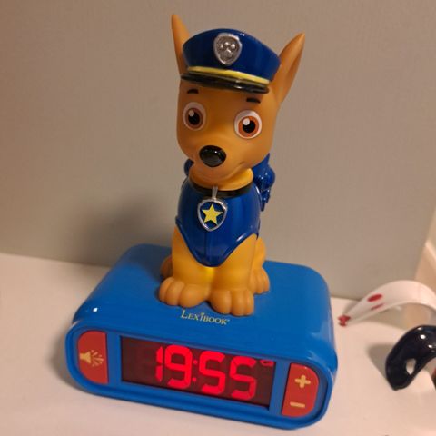 Paw patrol vekkerklokke