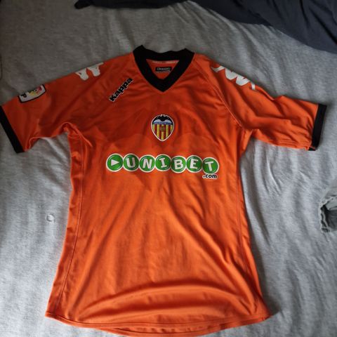 Retro Medium Valencia borte fotballdrakt 10/11