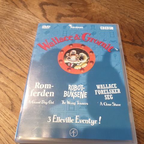 DVD Wallace & Gromit BBC