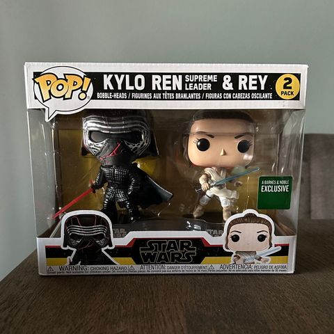 Funko pop Star Wars Kylo Ren & Rey 2-pack selges