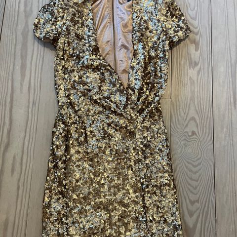 French Connection- Golden Godess Dress