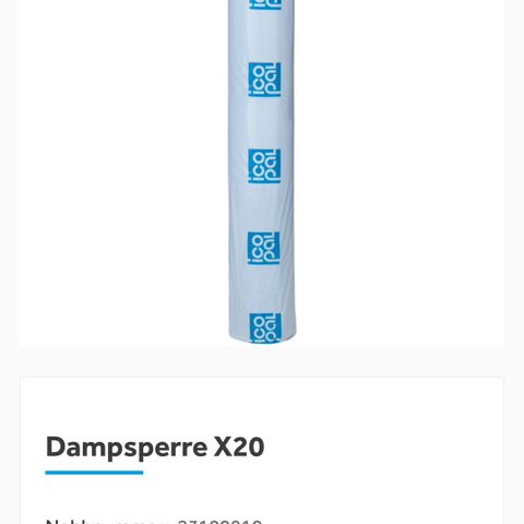 Dampsperre 4x25mx0.2mm selges