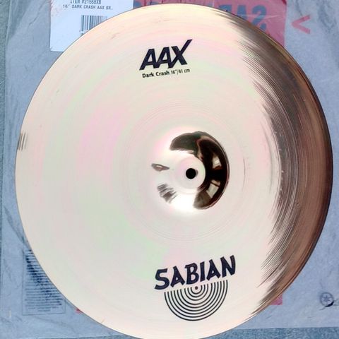 Sabian AAX 16" Dark Crash