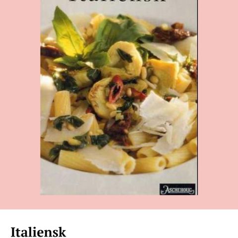 Italiansk kokebok