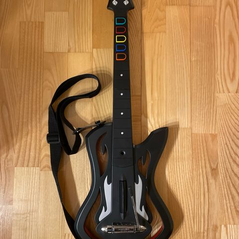 Guitar Hero Warriors of Rock gitar til PS3 med USB dongle