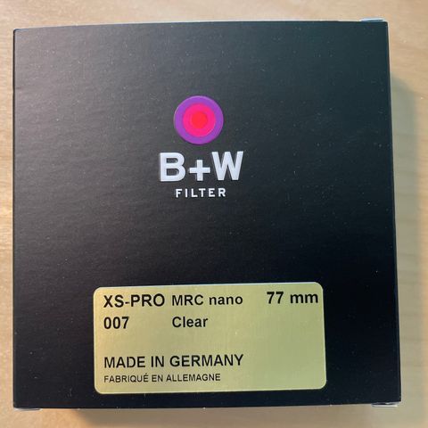 Diverse 77 mm filter