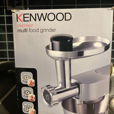 Ubrukt kjøttkvern og blender Kenwood