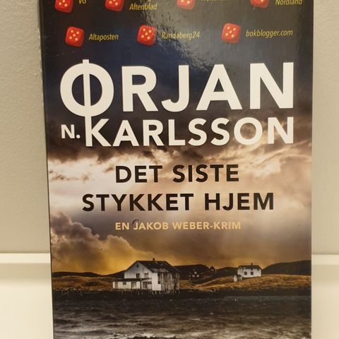 Bok "Det siste stykke hjem" av Ørjan N. Karlsson