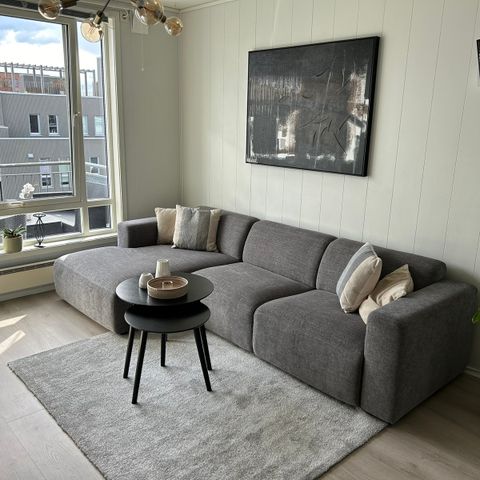 Otello 3,5 seter sofa med sjeselong