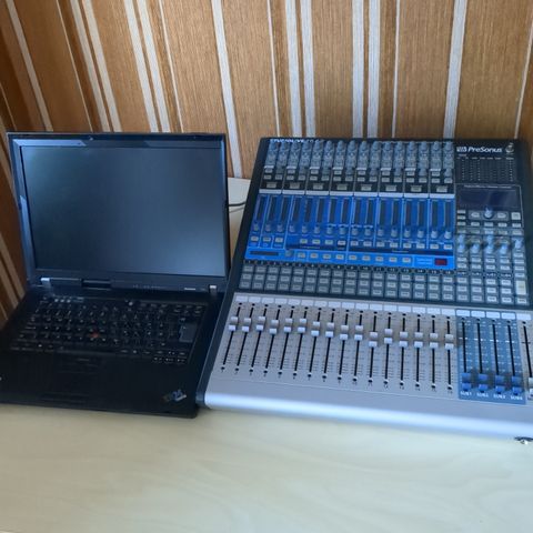 Presonus studiolive 16.4.2 med laptopp