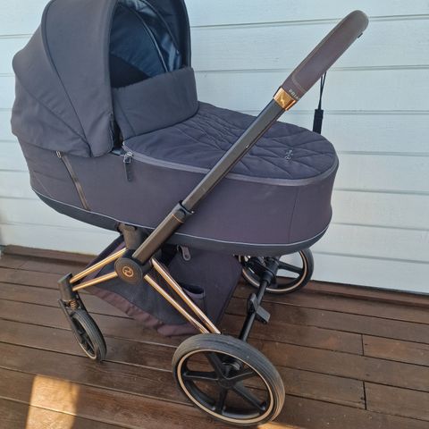 Cybex priam vogn +bilstol + isofix base