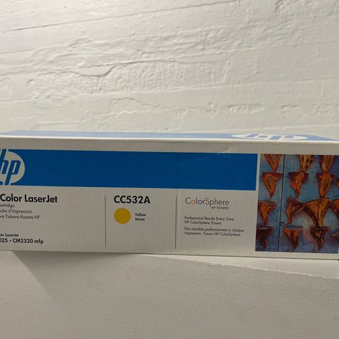 Oöppnad HP color laser jet CC532A säljes