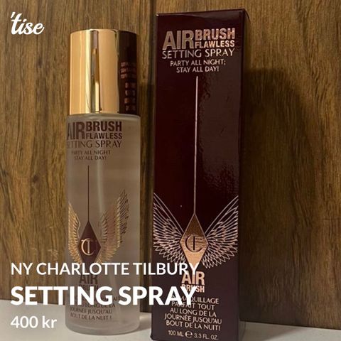 NY Charlotte Tilbury setting spray