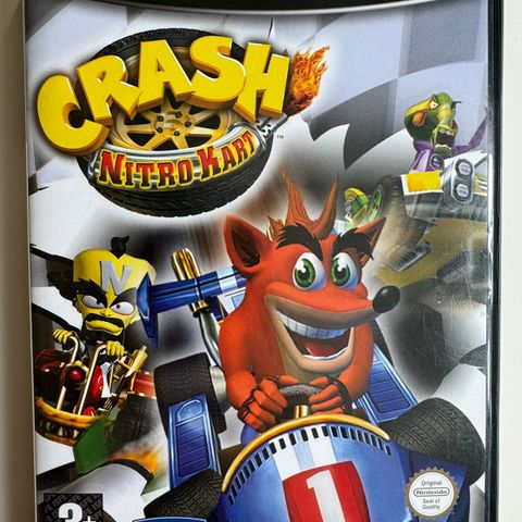 Nintendo Gamecube Crash Nitro Kart