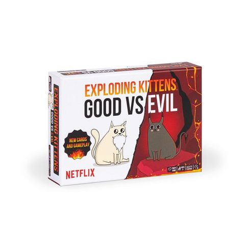 Exploding kittens - good vs evil