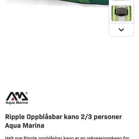 Oppblåsbar kano Ripple3