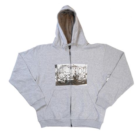 Capeesh zip hoodiy #12 heather grey - str. XS ny