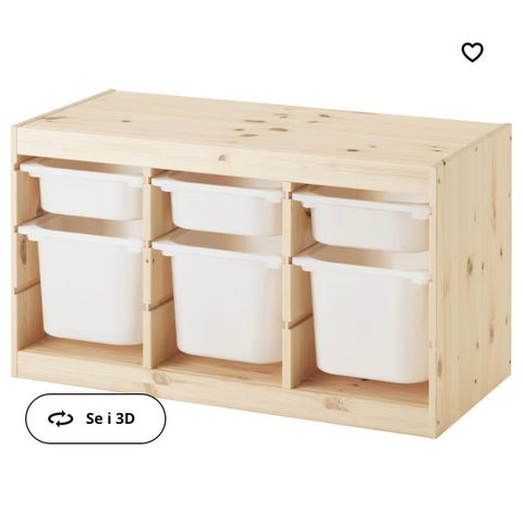 Oppbevaring fra IKEA
