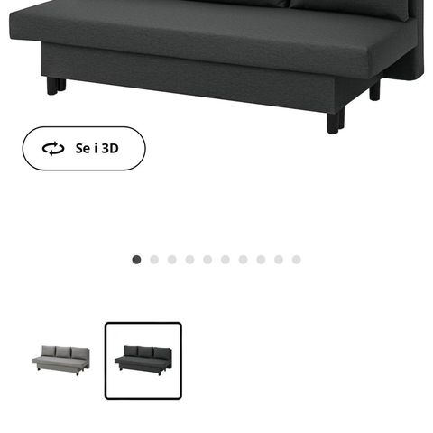 IKEA Sovesofa - som ny! Prisen er fast!