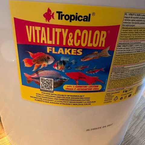 Tropical vitality og color flakfor