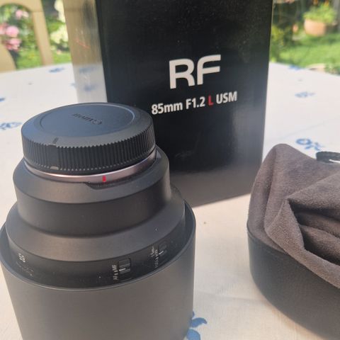 Canon RF85 f/ 1.2