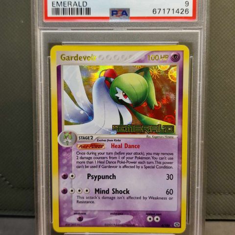 Gardevoir #4 - Pokemon Emerald PSA 9