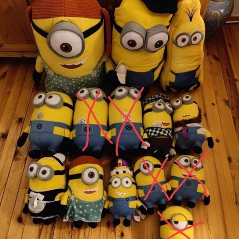 Minions figurer