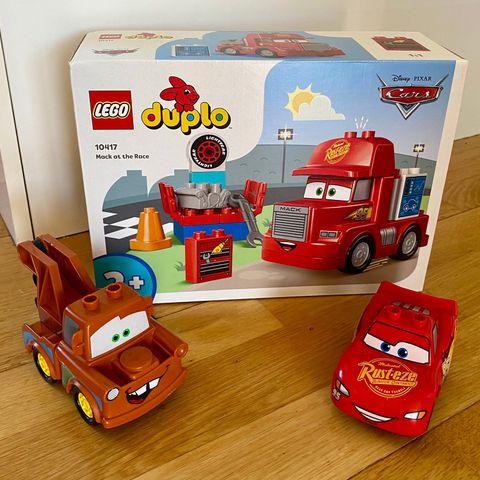 Ny Lego Duplo Disney Cars Mack lastebil, Lynet og Bill