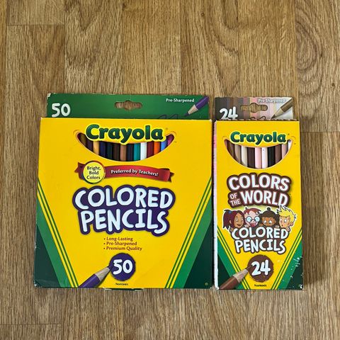 Crayola fargeblyanter 74 stk