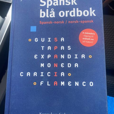 Spansk - norsk ordbok