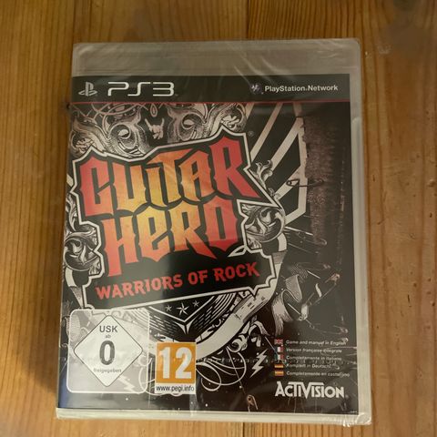 Guitar Hero Warriors of Rock til Playstation 3 (nytt)