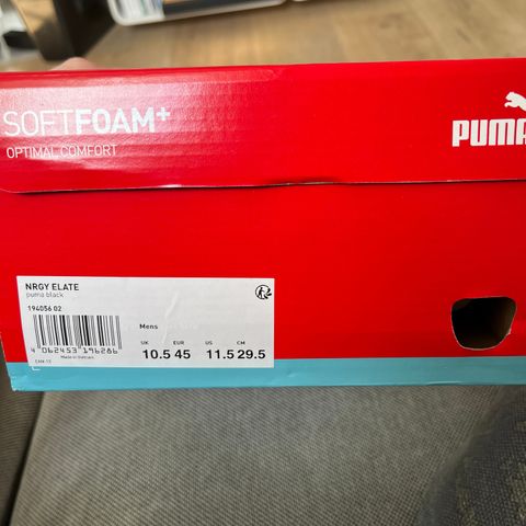 Helt ny Puma NRGY ELATE str 45