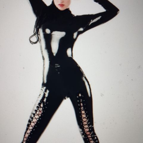 PU leather bodysuit