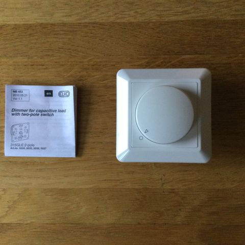 Ny - RS16 Dimmer 315 GLE / 2 POL