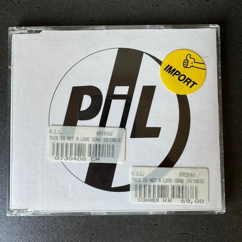 P.I.L. cd, import, indie, Lydon