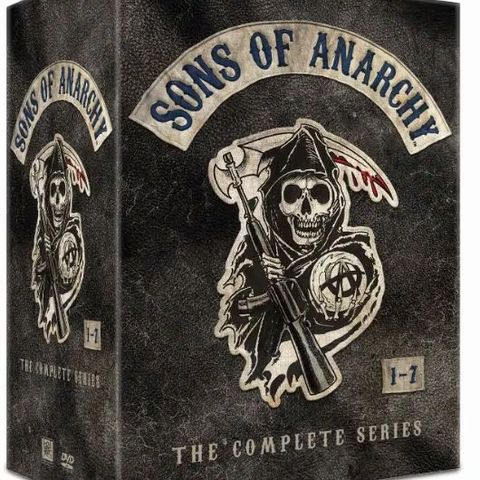 Sons of Anarchy, komplett DVD. Uåpnet